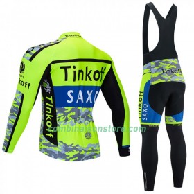Combinaison Cycliste M/L + Collant à Bretelles 2020 Tinkoff N001